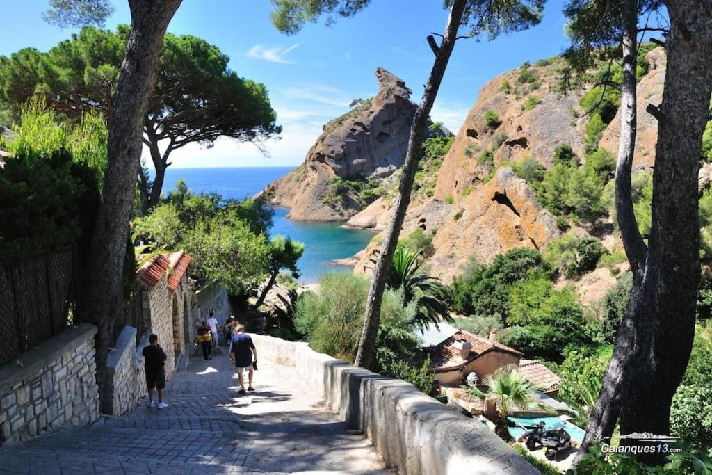 Ciotat Colada Beau Duplex Atypique A 50 M Du Port Classe 3 Etoiles La Ciotat Kültér fotó