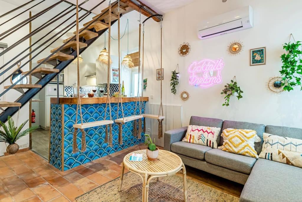 Ciotat Colada Beau Duplex Atypique A 50 M Du Port Classe 3 Etoiles La Ciotat Kültér fotó